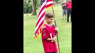 Movie Kids series -  2021 : 10 year old 's rendition of America's Anthem