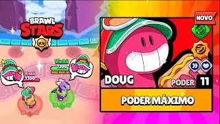 ELE MUDOU? JOGUEI COM O NOVO BRAWLER DOUG e ELE ESTÁ INCRIVEL! BRAWL STARS