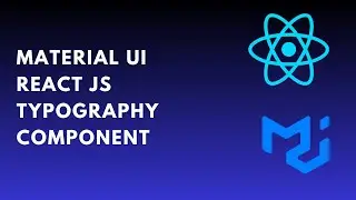 How to use React JS Material UI Typography component