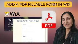🔥 Make Your Wix Website INTERACTIVE with a Dynamic Fillable PDF! 🚀