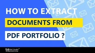 How to Extract Files from PDF Portfolio?