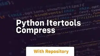 python itertools compress