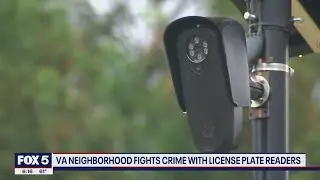 Northern Virginia neighborhood tackling crime by installing license plate scanners | FOX 5 DC