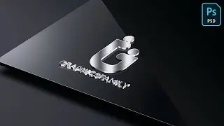 Create a 3D Metal Logo Mockup in Adobe Photoshop