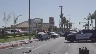 Tesla driver said car malfunctioned before Buena Park rollover crash