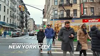 [Full Version] NEW YORK CITY - Manhattan Winter Season, Chinatown, Little Italy, SoHo, Broadway, 4K