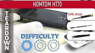 📱 HOMTOM HT70 Teardown Take apart Tutorial