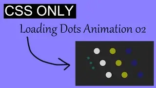 CSS Dots Loading Animation