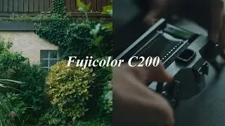 Film Photography in the Rain - Fujicolor C200