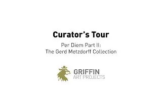 Per Diem Part II Curator's Tour with Lisa Baldissera