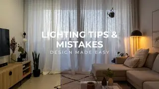 How To Light A Space | Mistakes, Rules + Lighting In Interior Design