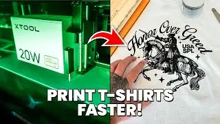 Screen Printer Of The Future - xTools S1 20W Laser Kit