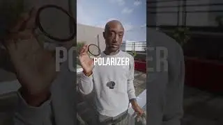 This camera filter removes reflections from your shots