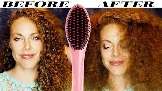 ASMR Hair Brushing Curly Hair! Katie & Corrina Before Straightening ASMR Hair Salon