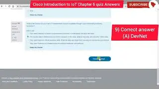 Cisco Introduction to IoT Chapter 6 quiz Answers // Introduction to IoT English 0920 cga