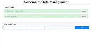 State Management With NgRx Store