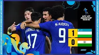 #AFCU17 - Group D | Uzbekistan 1 - 0 India