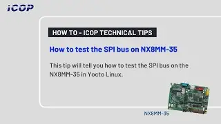 How to test the SPI bus on NX8MM 35