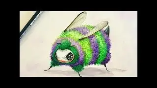 Этот художник переосмысливает ваших любимых персонажей как пчел