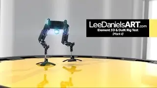 Element 3D & DuIK Combined - IK Rig Test (Mark ii)