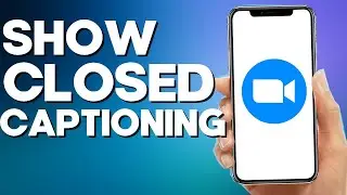 How to Manage Show Closed Captioning on Zoom Mobile