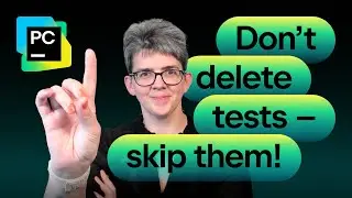 How to skip or run tests in pytest with PyCharm