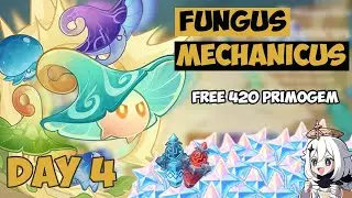 Fungus Mechanicus day 4  【Genshin Impact】