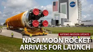 Watch live: NASAs Artemis 2 moon rocket core stage arrives for launch preparations