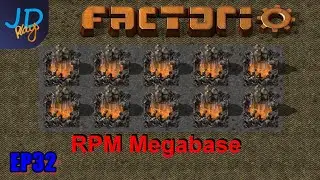 Factorio 0.17 Ep32 Train Track Procrastination | RPM Megabase