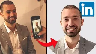 How to Take a GOOD LinkedIn Photo At Home For Less Than $5 (Full Tutorial)