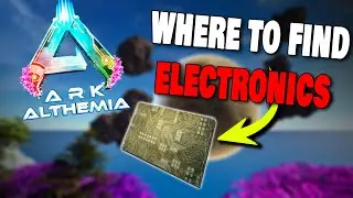 WHERE TO FIND ELECTRONICS ON ALTHEMIA IN ARK SURVIVAL ASCENDED