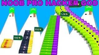 Bullet Stack Run :NOOB VS PRO VS HACKER VS GOD