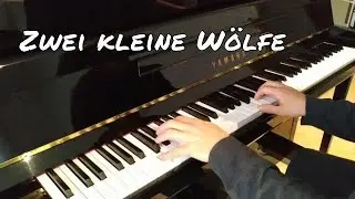 Zwei kleine Wölfe (Klavier & Text im Untertitel)