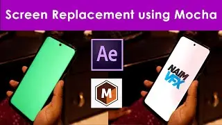 Screen Replacement & Motion tracking using Mocha | Bangla After effects Tutorial