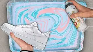 HYDRO Dipping AIR Force 1's! (Giveaway Winner)