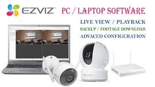 Ezviz camera, nvr software for Pc and Laptop, Install Ezviz studio connect ezviz camera nvr configur