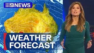 Australia Weather Update: Scattered rain for parts of country’s south-east | 9 News Australia