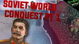 HOI4 Soviet Union - World Conquest Historical - Part 1 (Hearts of Iron 4 Man the Guns)