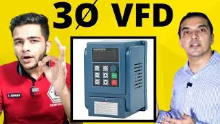 Wiring of VFD Control Panel for 3 Phase Induction Motor Explained II Yaskawa A1000
