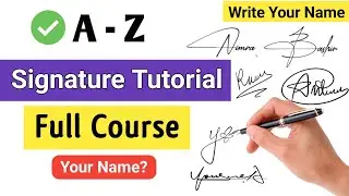 ✔️ A to Z Signature Style | Signature Style Of My Name | Simple Signatures