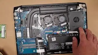 HP Pavilion Gaming 15-ec2004nv: how to disassembly to upgrade memory, NVME ssd, replace battery