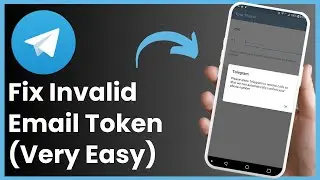 How To Fix Invalid Email Error On Telegram !