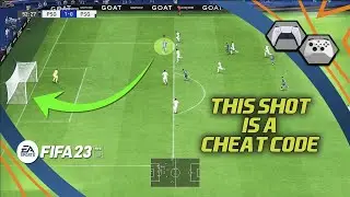 FIFA 23 THIS SHOT IS A CHEAT CODE - SCORE EVERYTIME SHOOTING TECHNIQUE IN FIFA 23