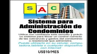 Sistema para Administracion de Condominios o Residenciales