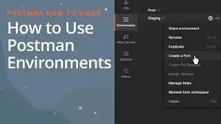 Postman | How to Use Environments