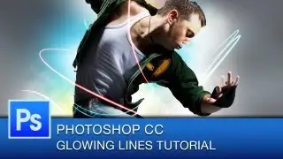 Photoshop Neon Glowing Lines Tutorial | Photoshop CC