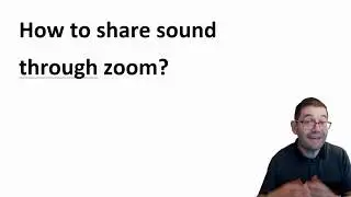 Using OBS to teach online with Skype/Zoom – How to share sound through Zoom