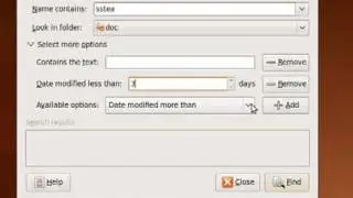 How to search for files in Ubuntu