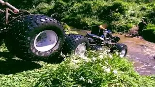 ВЕЗДЕХОД на шинах низкого давления 8х8 испытания/All-terrain VEHICLE on Low-Pressure Tires 8x8 Test