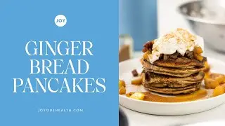 Gingerbread Protein Pancakes (Gluten-free, Dairy-free)